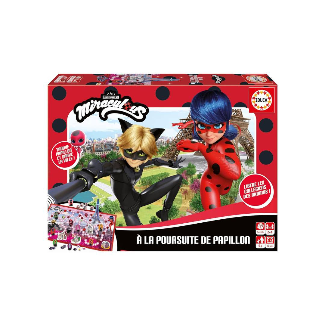 Educa – Miraculous Ladybug : À la Poursuite de Papillon