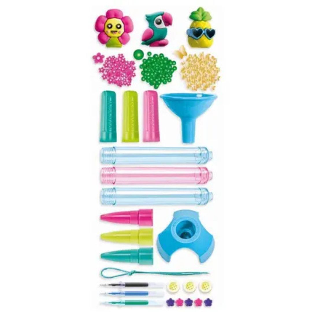 Clementoni - Crée tes stylos – Tropical
