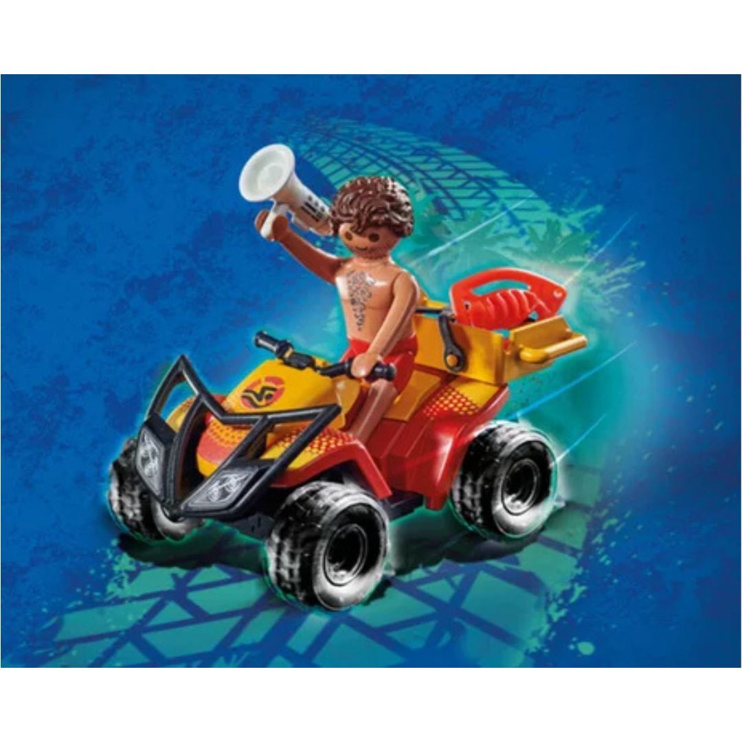 Playmobil 71040 - Sauveteur en mer et quad