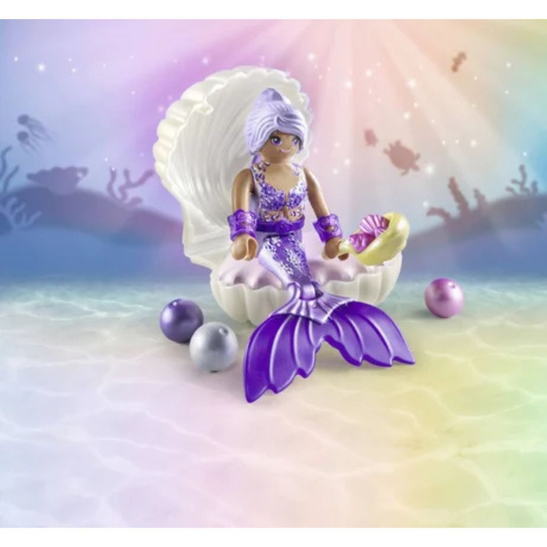 Playmobil 71502 - Sirène avec coquillage et perle