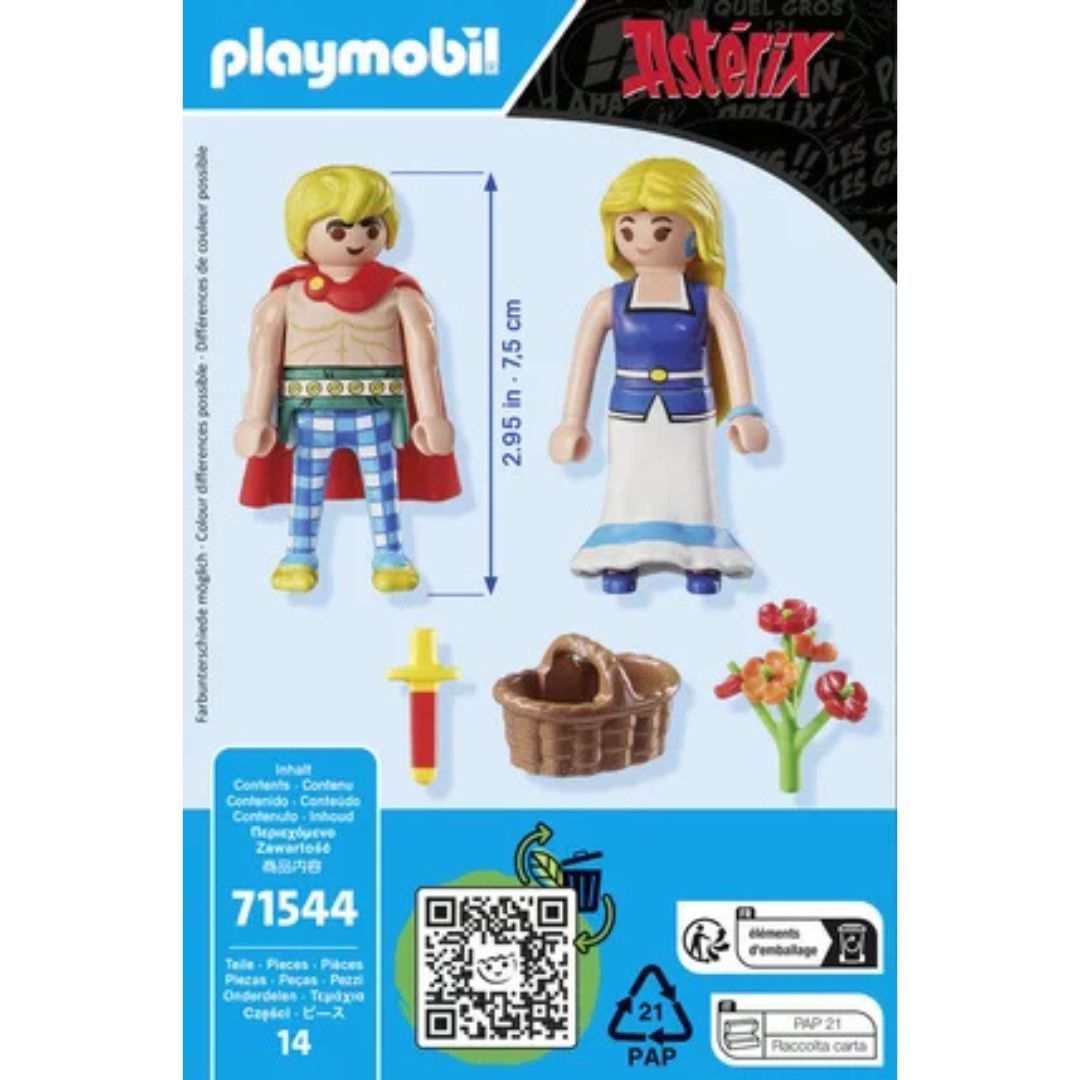 Playmobil 71544 - Astérix : Tragicomix et Falbala