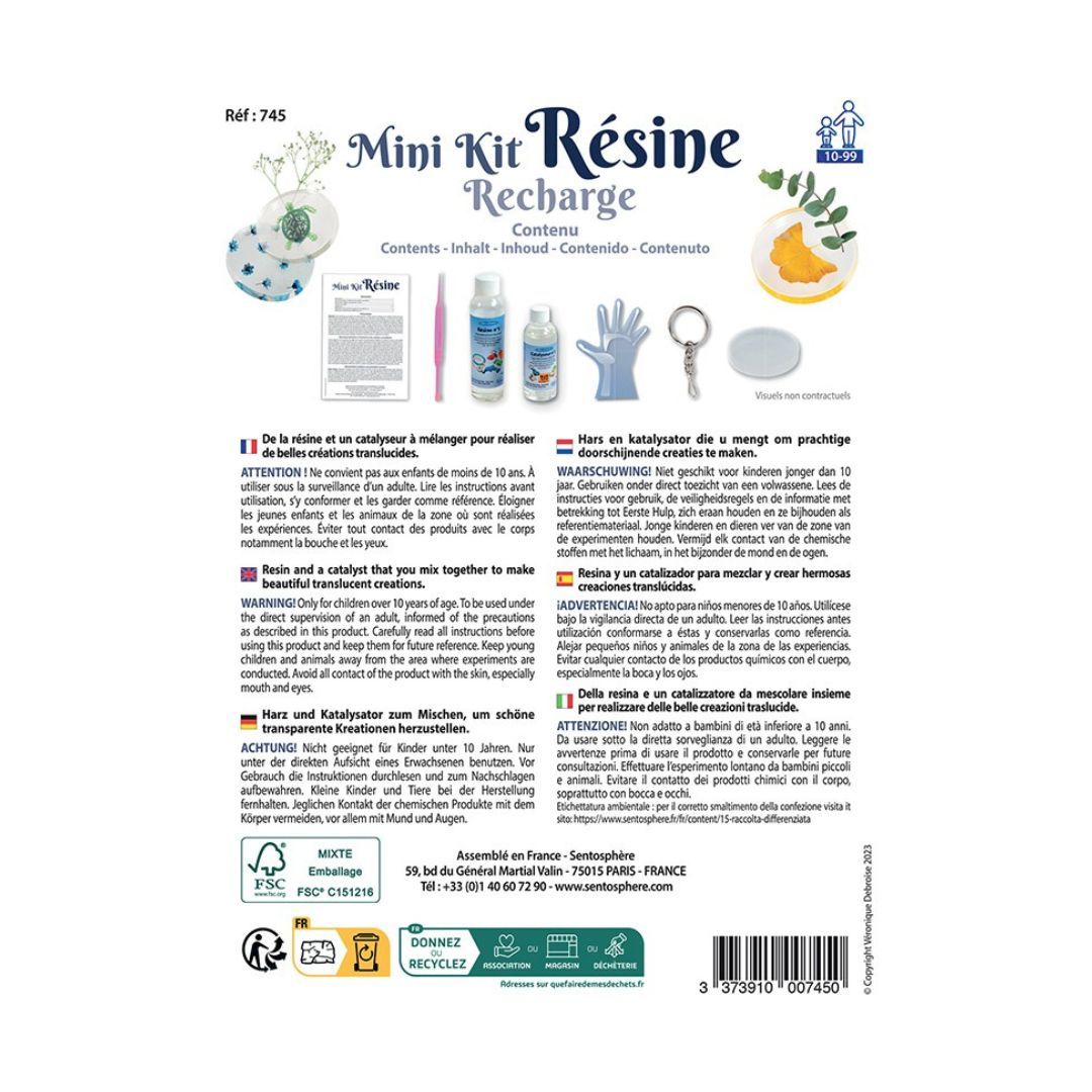 Sentosphère - Mini Kit Résine