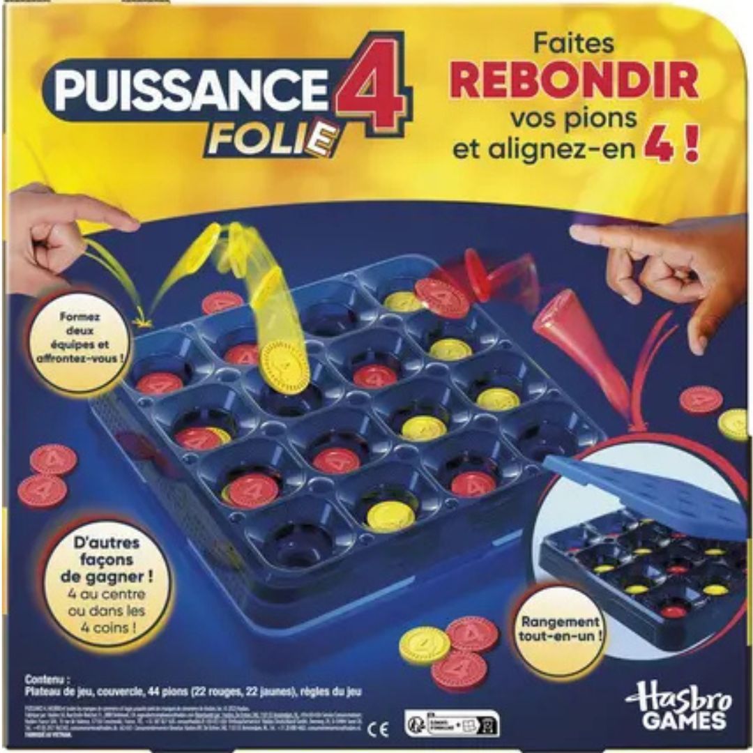 Hasbro - Puissance 4 Folie