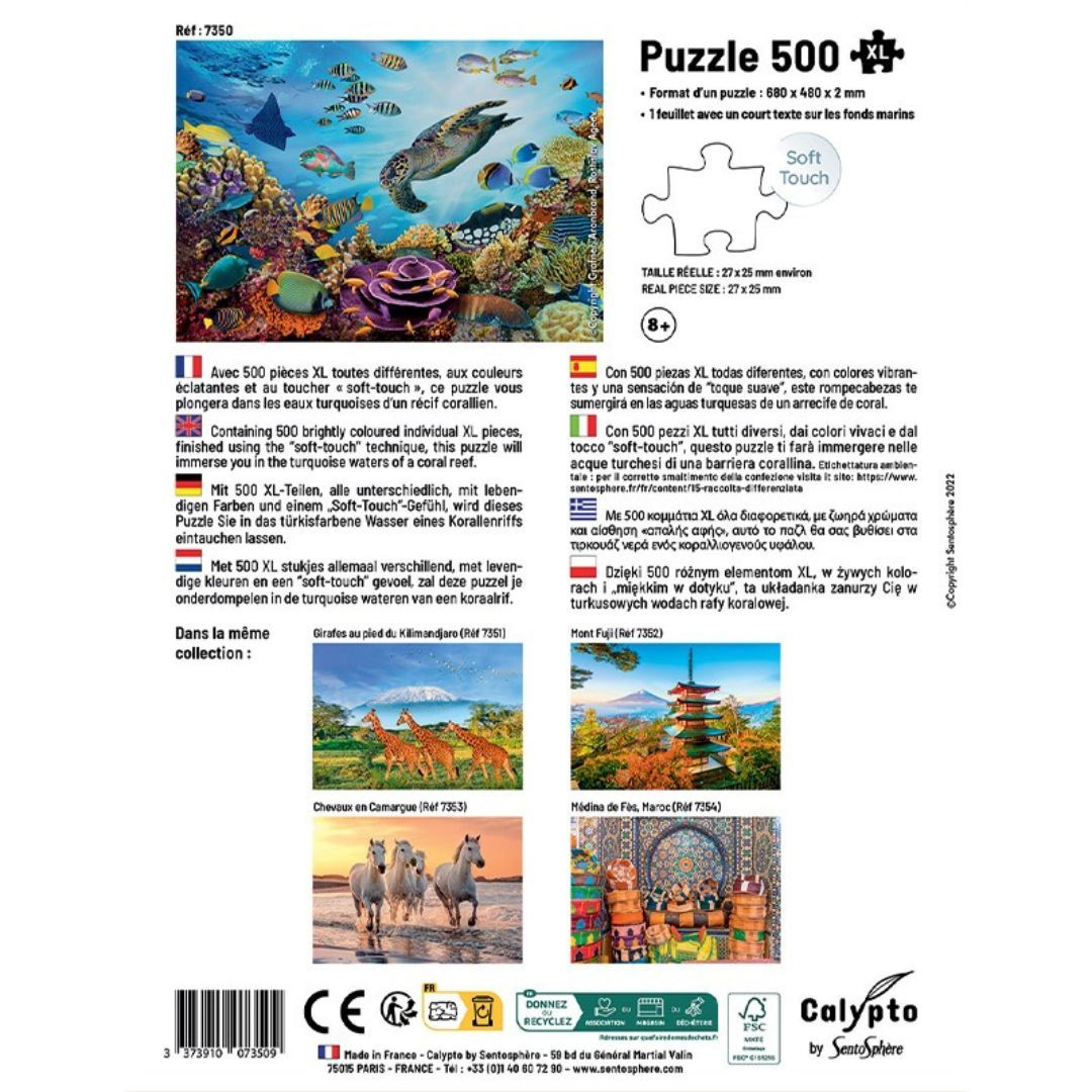 Sentosphère - PUZZLE 500 P XL - Fonds Marins