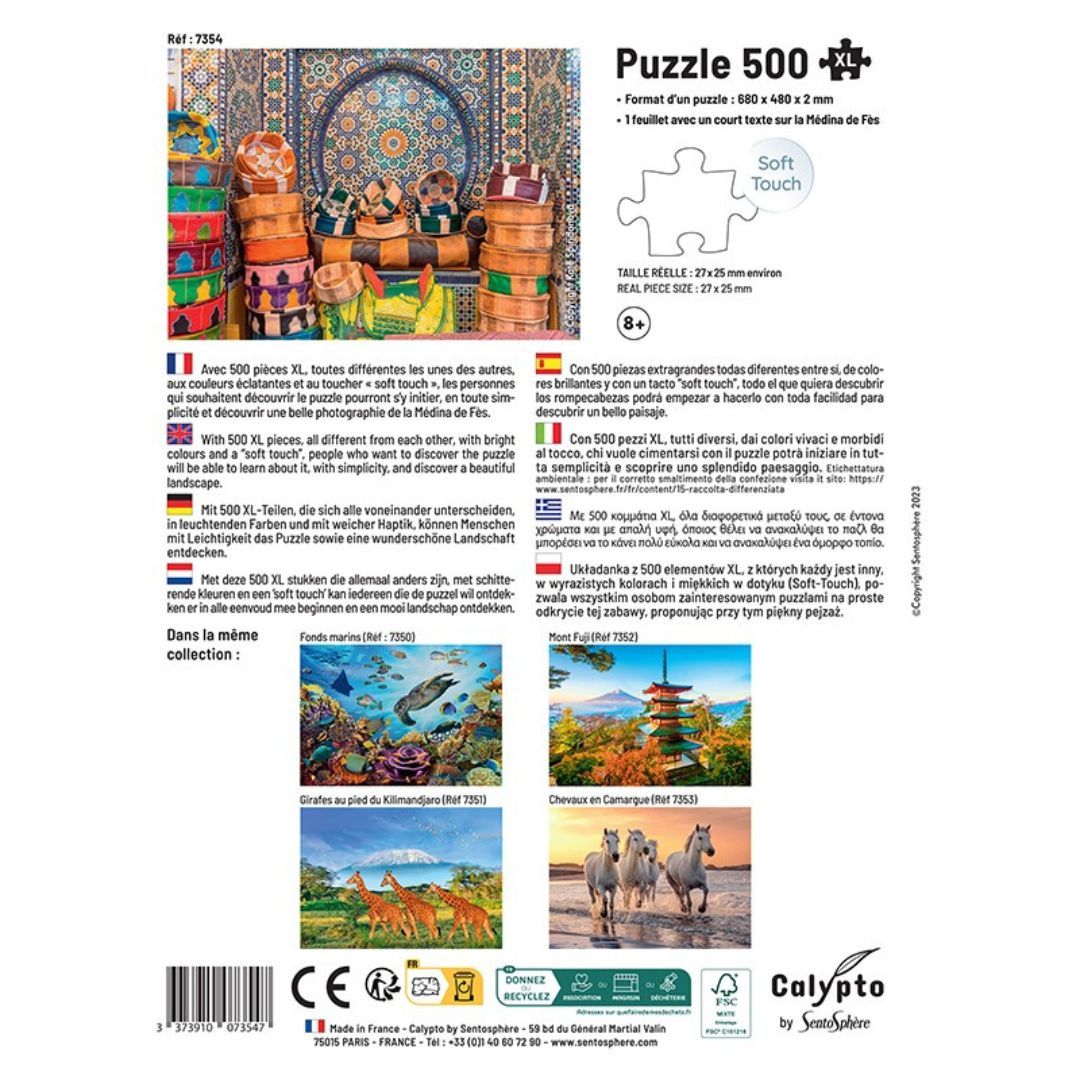 Sentosphère - PUZZLE 500 P XL - Médina de Fès