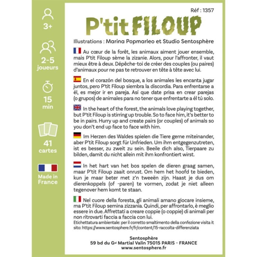 Sentosphère - P'tit Filoup