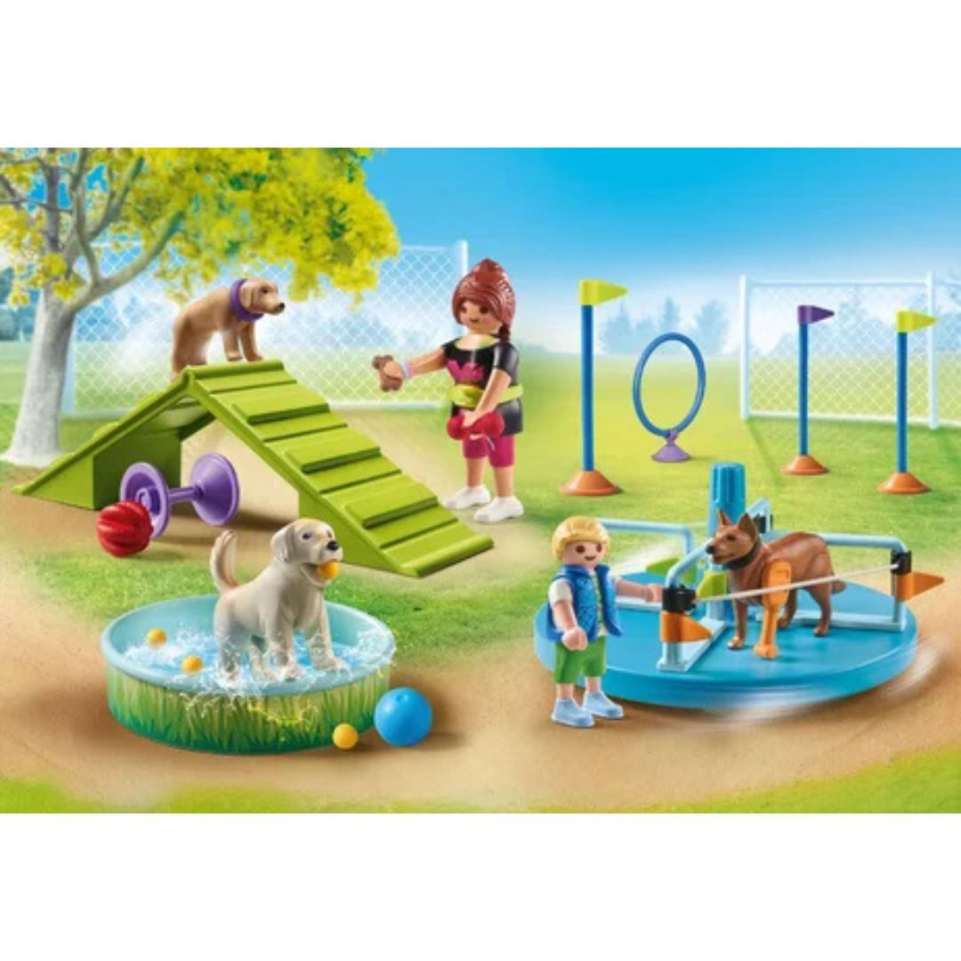 Playmobil 71745 - Aire de jeux pour chiens