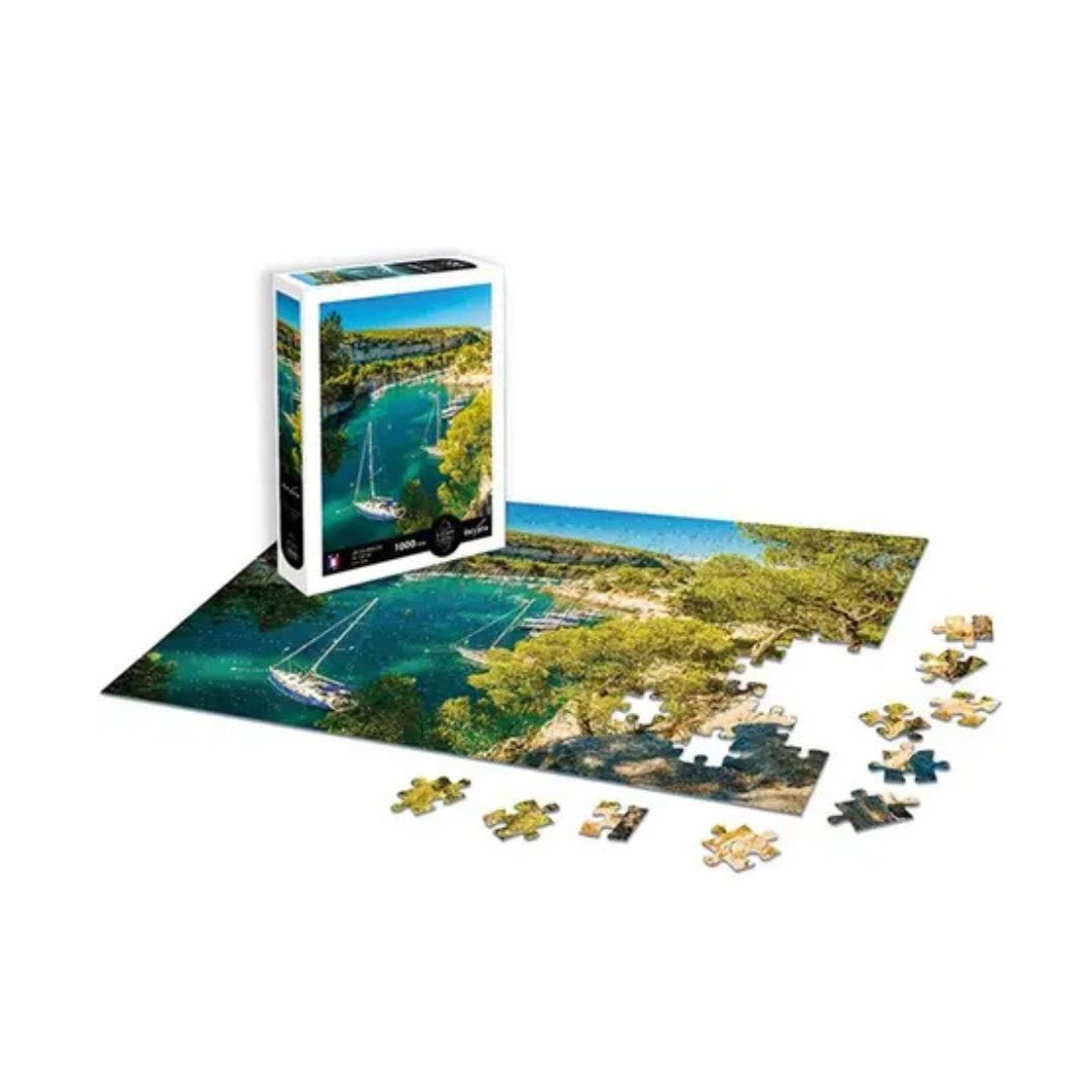 Sentosphère - Puzzle Les Calanques de Cassis - Côte d'Azur - 1000 pièces