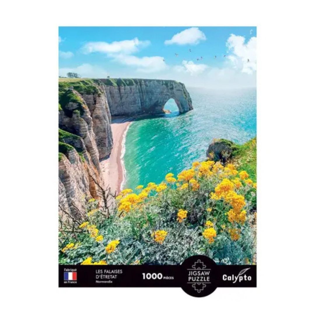 Sentosphère - Puzzle Les Falaises d'Etretat - Normandie - 1000 Pièces
