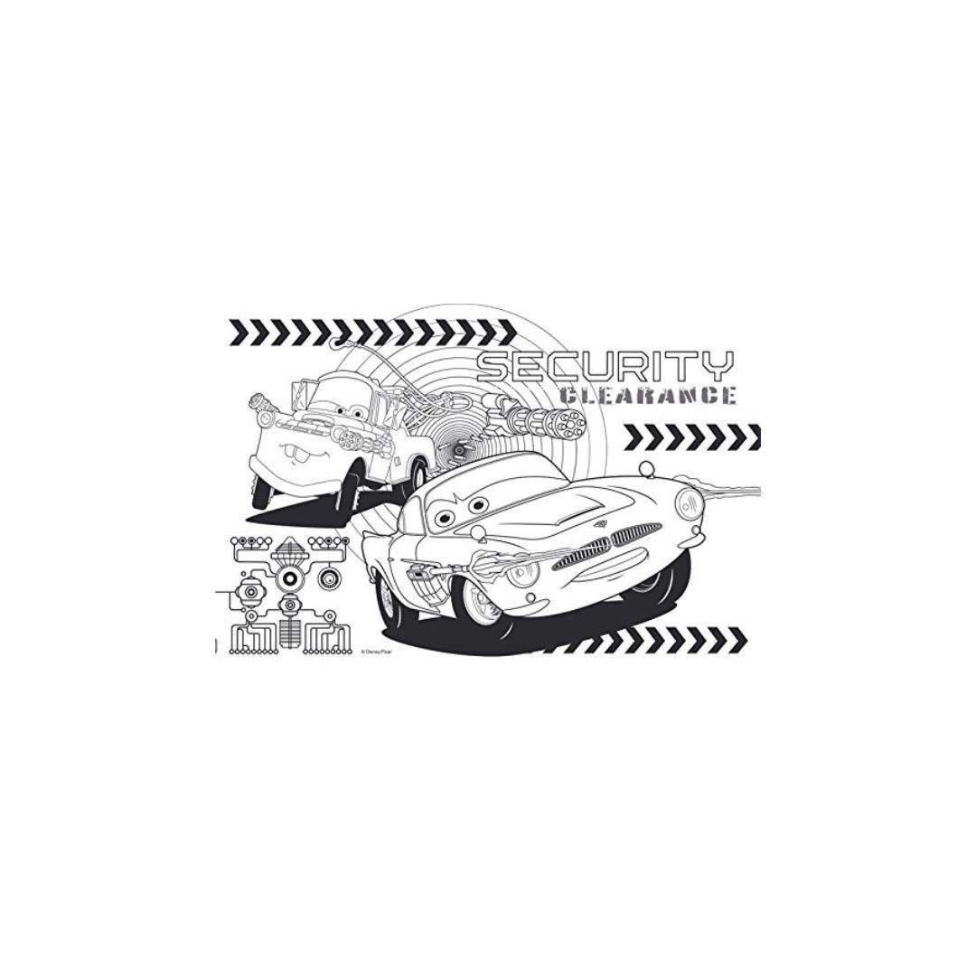 Trefl - Puzzle à colorier Disney Cars