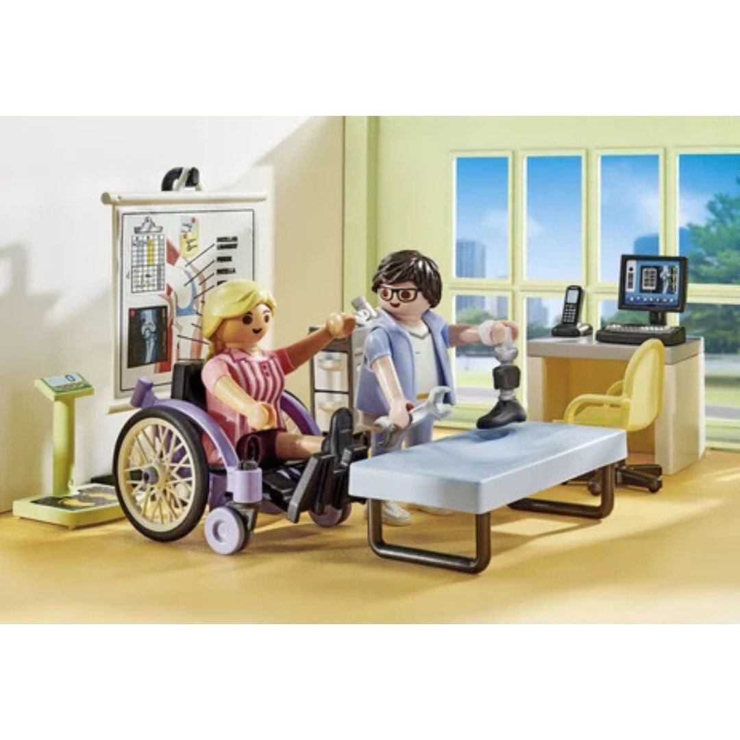 Playmobil 71617 - Atelier de kinésithérapie