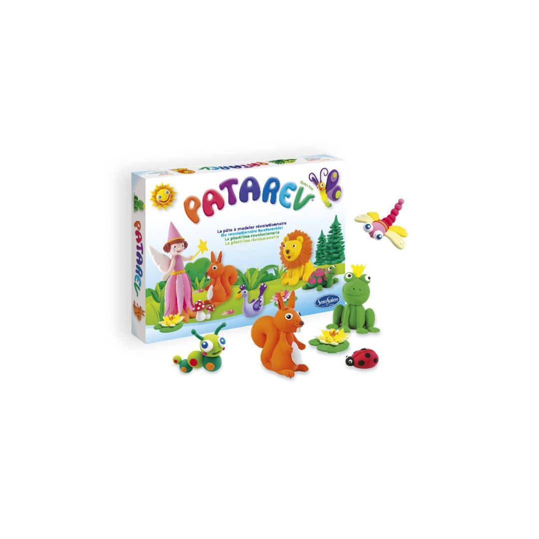 Sentosphère - Patarev - 6 pots de pâte à modeler créative 18 g