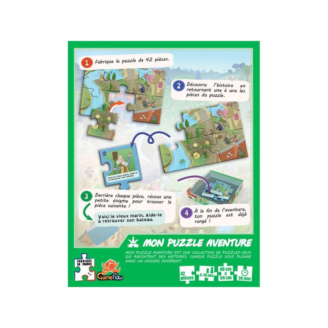 Game flow - Mon puzzle aventure - Dragon