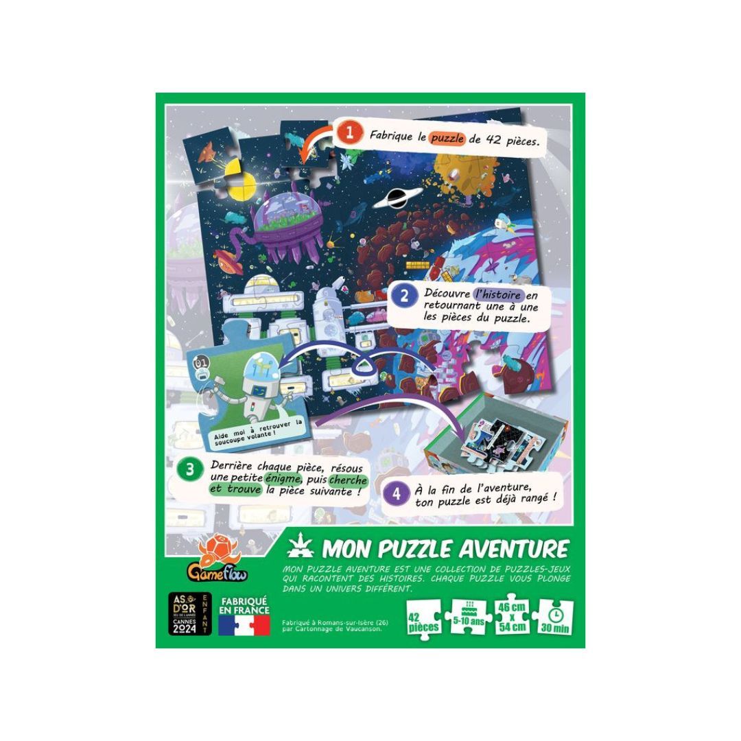 Game flow - Mon puzzle aventure - Phobos