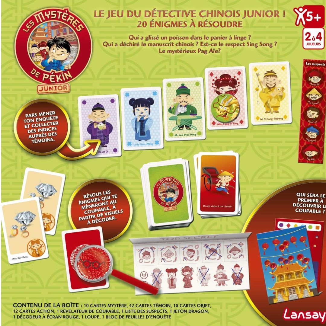 Lansay - Les Mystères de Pékin Junior 5 ans