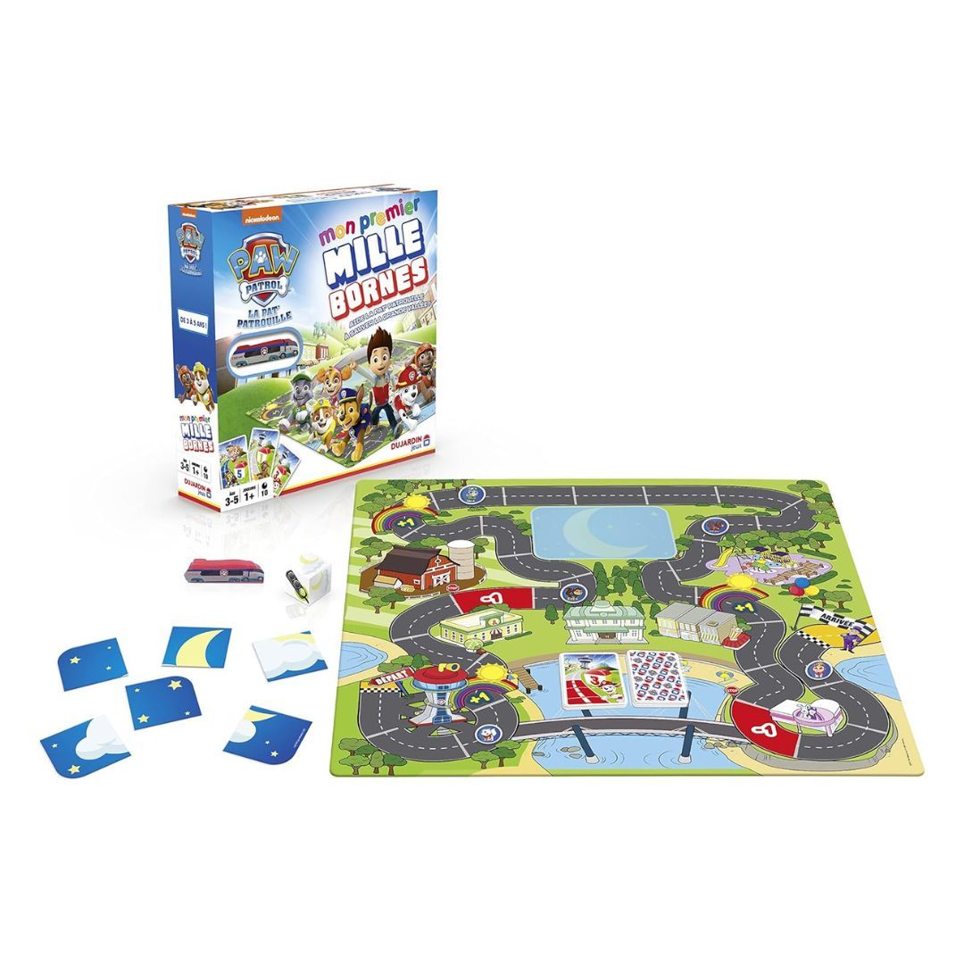 Dujardin - Mille Bornes Pat’ Patrouille Jeu de plateau