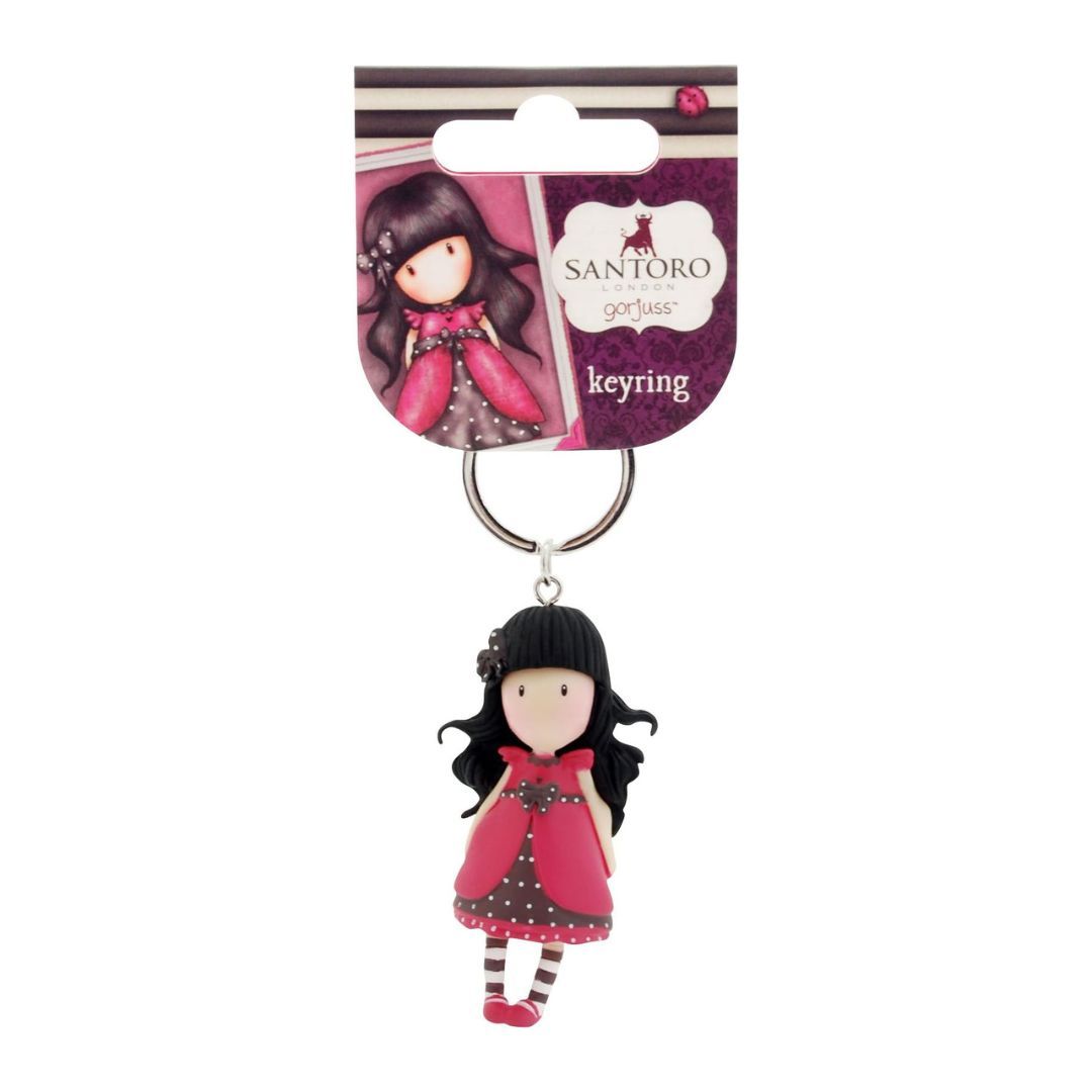 Gorjuss - Porte-clés figurine Coccinelle