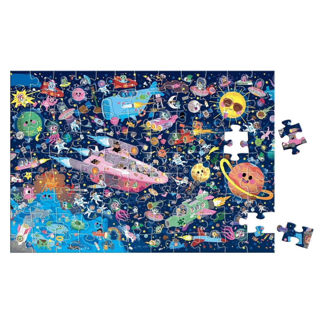 Auzou - Puzzle Cherche et Trouve Espace