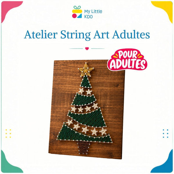 Atelier String Art Adultes – samedi 12 décembre à 14 h