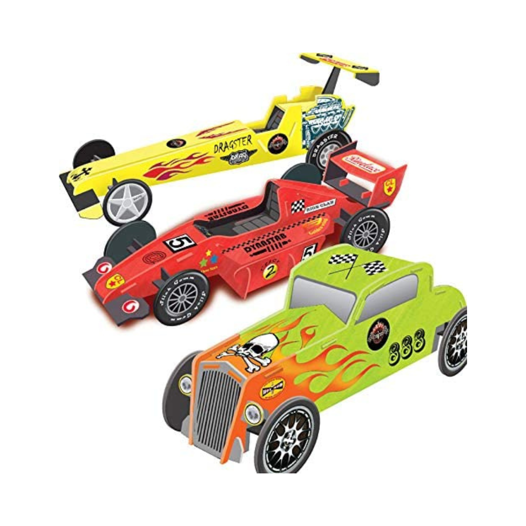 Créa Lign - Maquettes Déco "Voitures de course"