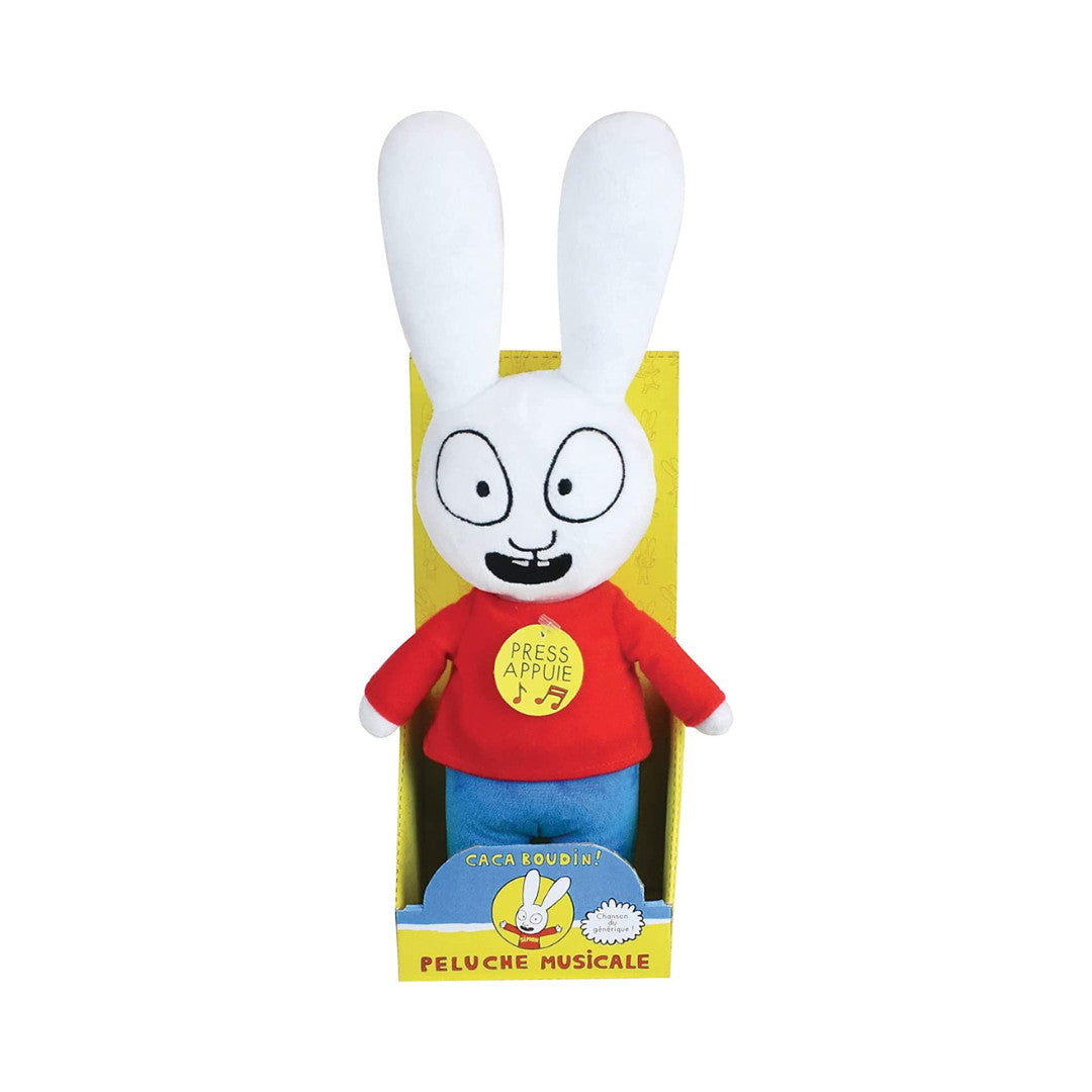 Jemini – Simon Peluche +/- 30 Cm Musicale Générique Ca Ca C'est Simon Caca Boudin