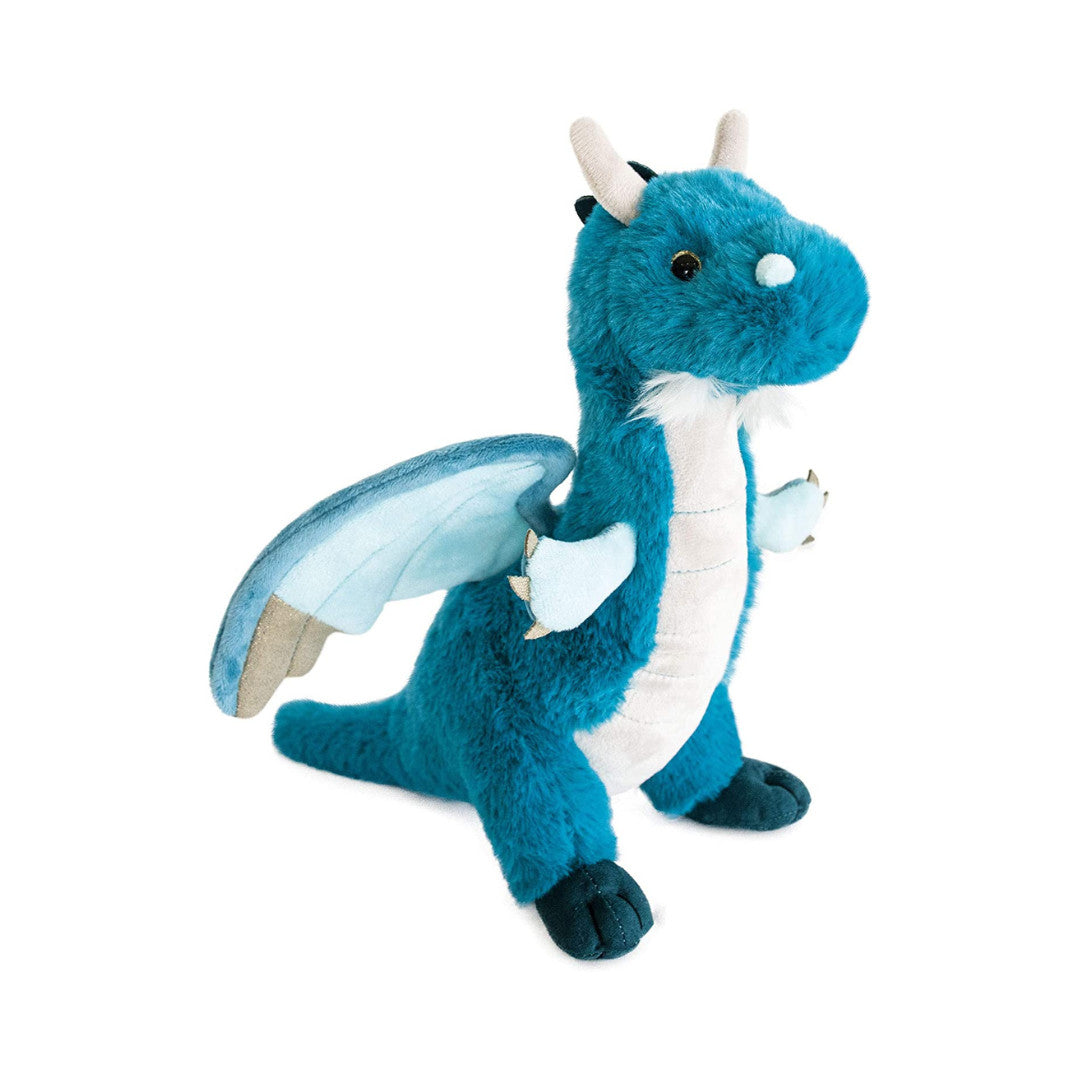 Histoire d’Ours - Peluche Grégoire le Dragon vert Emeraude - 30 cm