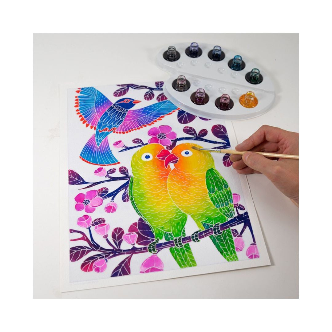 Sentosphère - Aquarellum Les Oiseaux s'envolent
