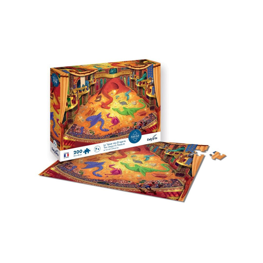 Sentosphère - Puzzle 200 pièces Le Trésor des Dragons