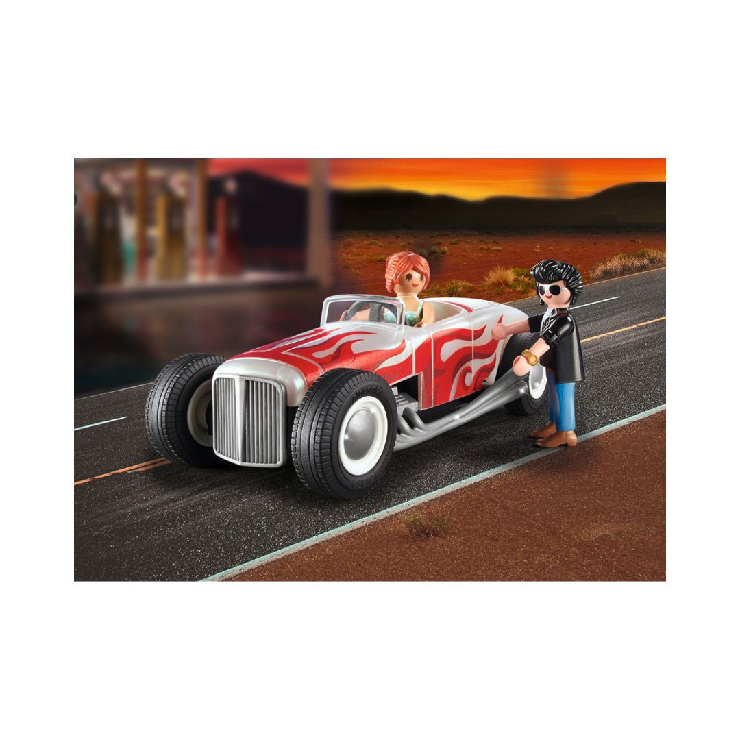 Playmobil - 71078 - Voiture vintage avec couple - Famille & Loisirs - Maison moderne