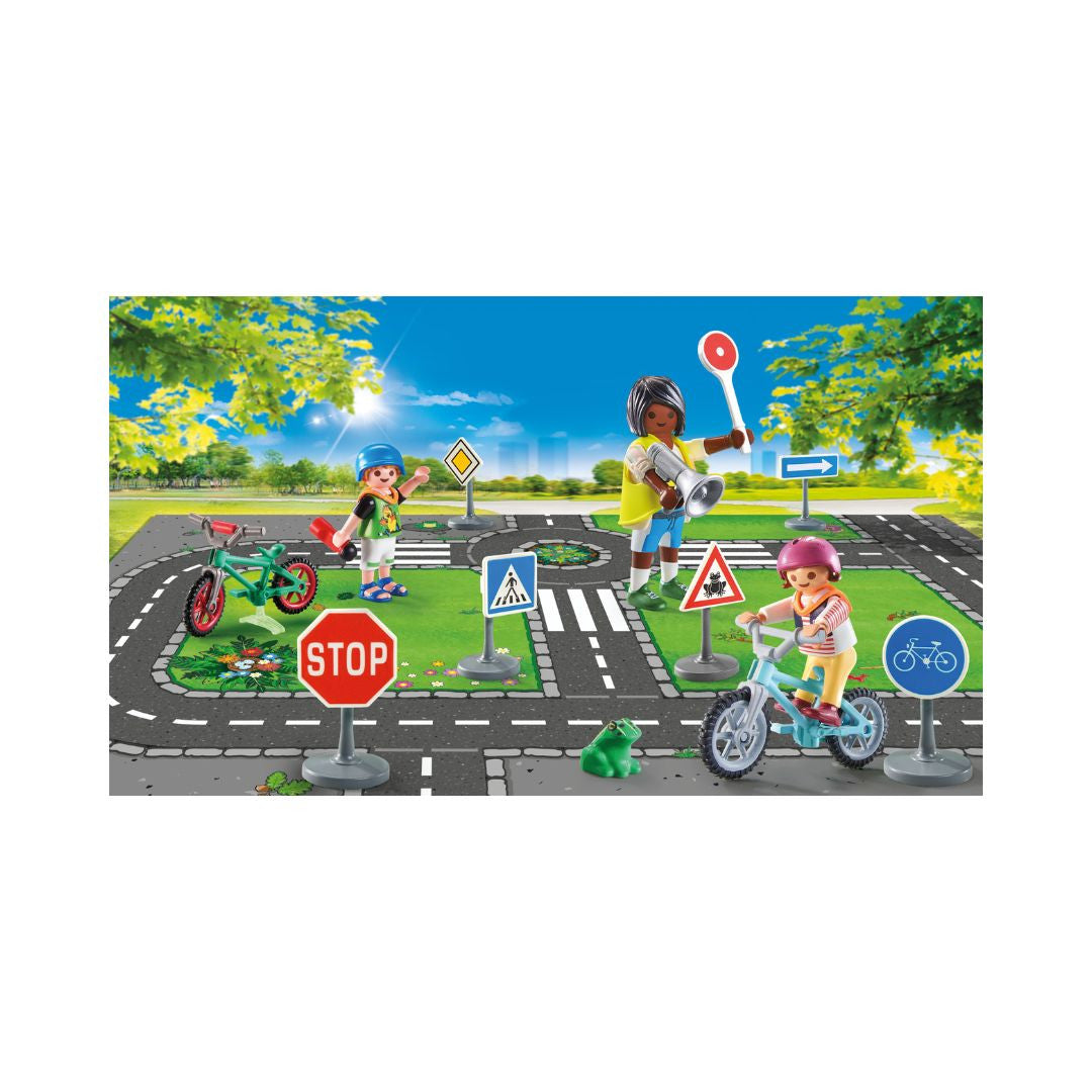 Playmobil - 71332 - Classe sécurité routière - Famille & Loisirs - City Life - L’École