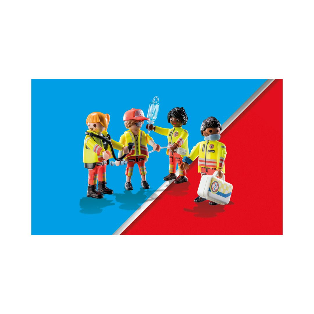 Playmobil - 71244 - Equipe de secouristes - Ville & Métiers - City Life - Les secouristes