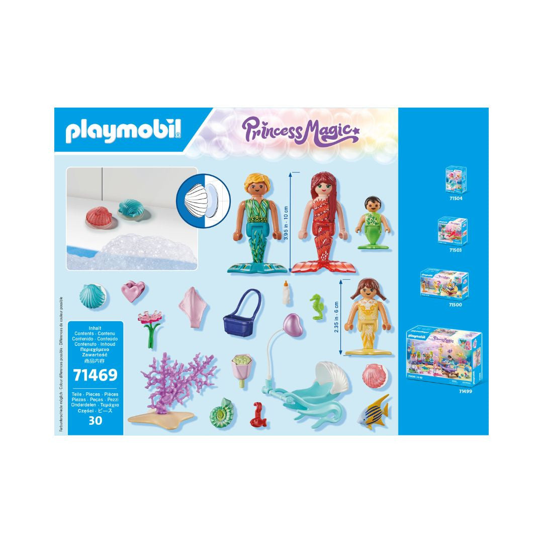 Playmobil - 71469 - Famille de sirènes - Histoire & Imaginaire - Les sirènes