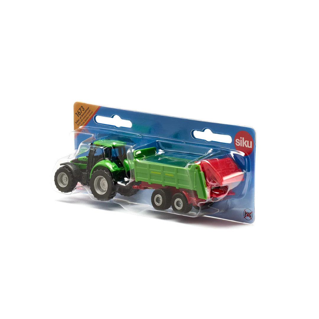Siku - Tracteur avec épandeur universel
