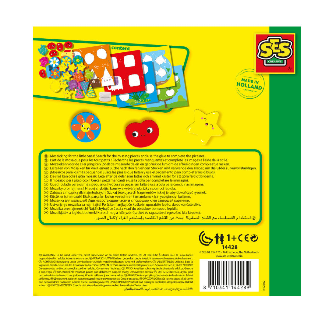 My first – Coller des formes - SES CREATIVE - 2002711