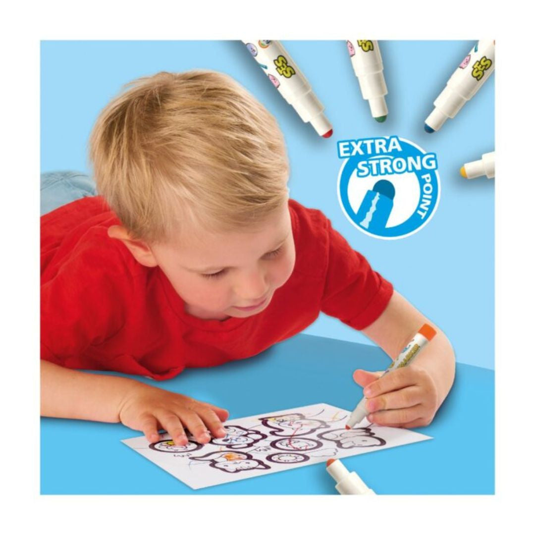 My first – Autocollants à colorier - SES CREATIVE - 14475
