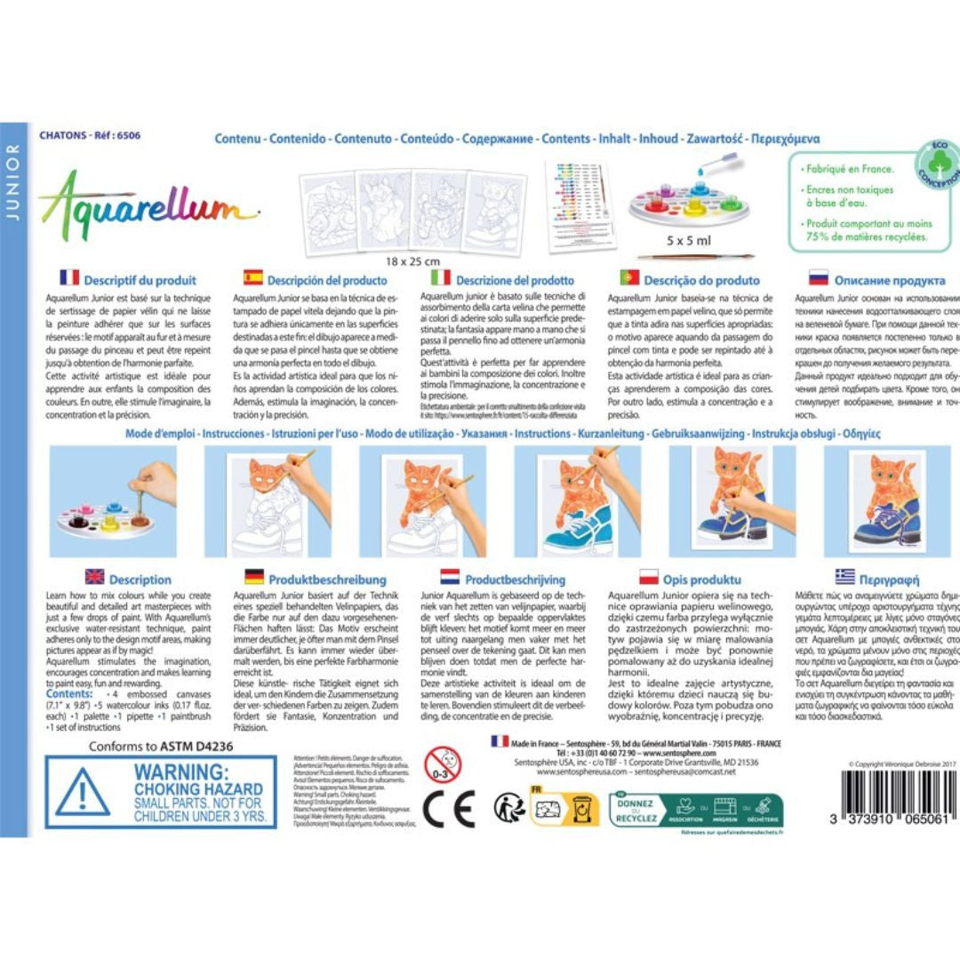Sentosphère - Aquarellum Junior Châtons