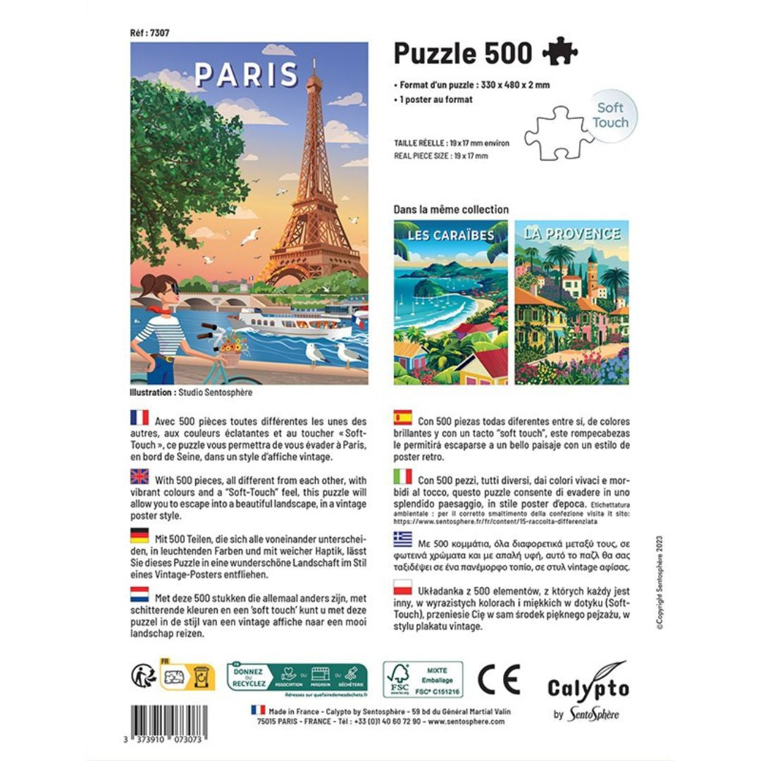 Sentosphère - Puzzle 500 pièces - Paris