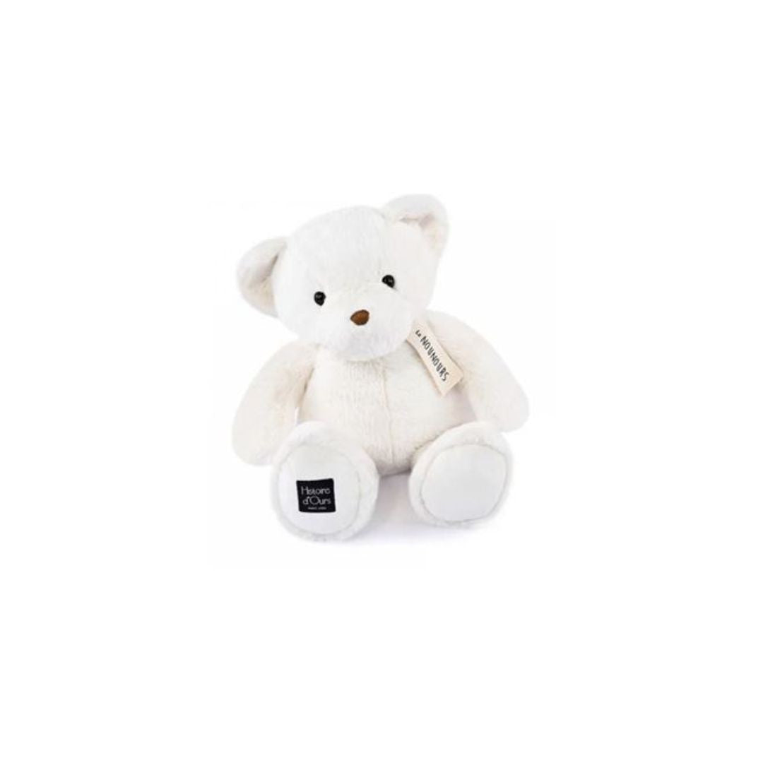 Histoire d’Ours - LE NOUNOURS - Blanc 40 cm