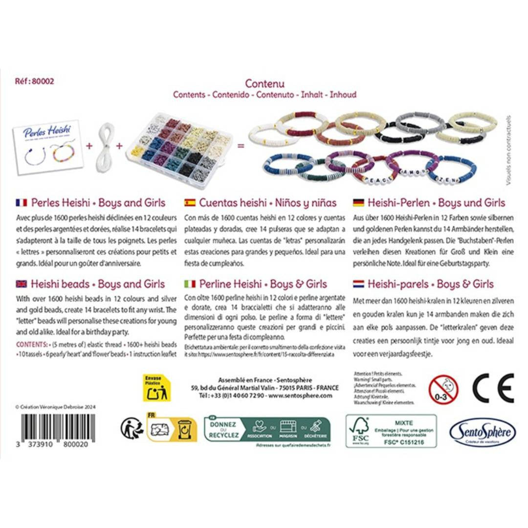 Sentosphère - Bracelets Perles Heishi - Boys & Girls