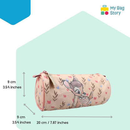 Mybagstory - Trousse Bambi - Beige - 20cm