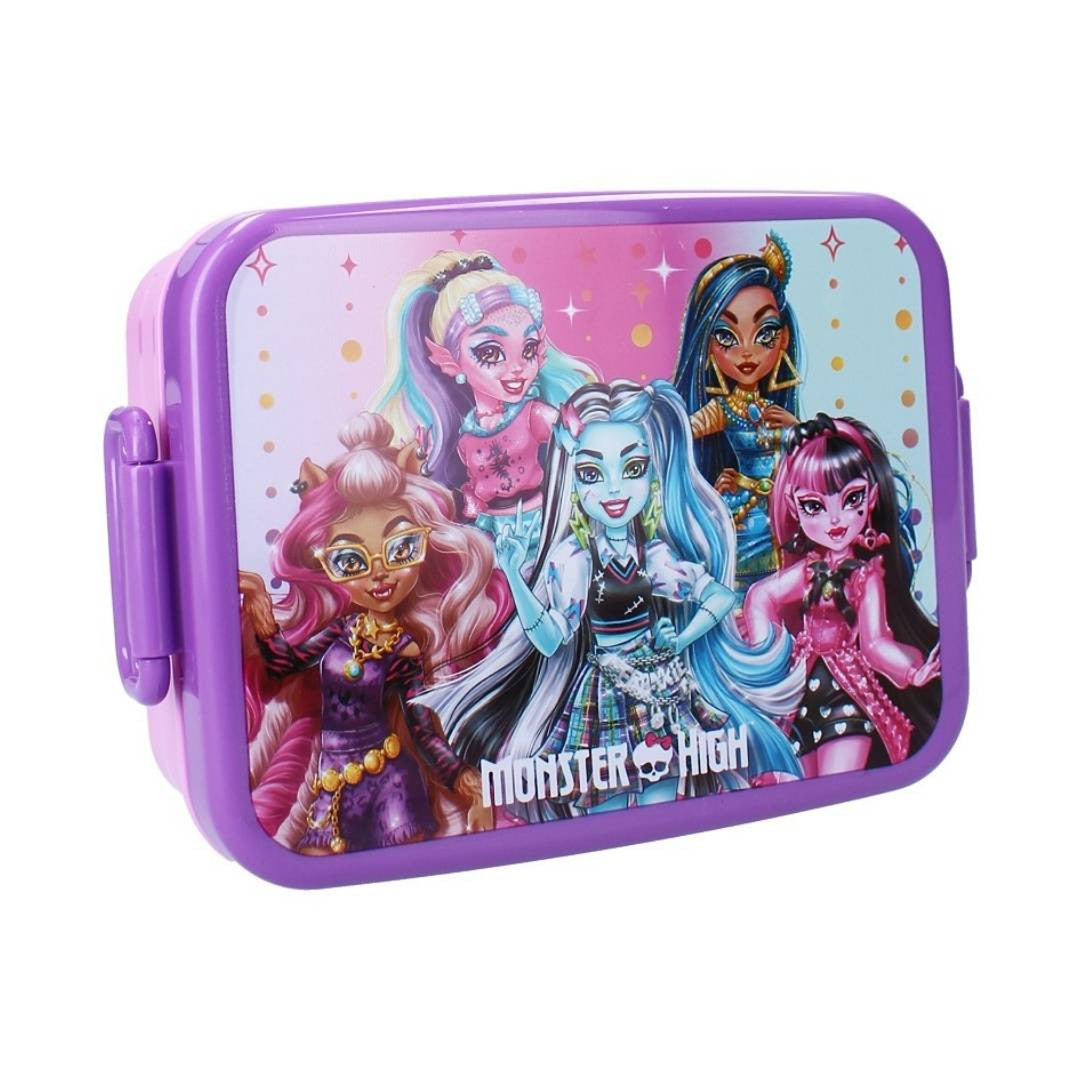 Boîte à goûter Monster High - 16 cm - Violet/Rose