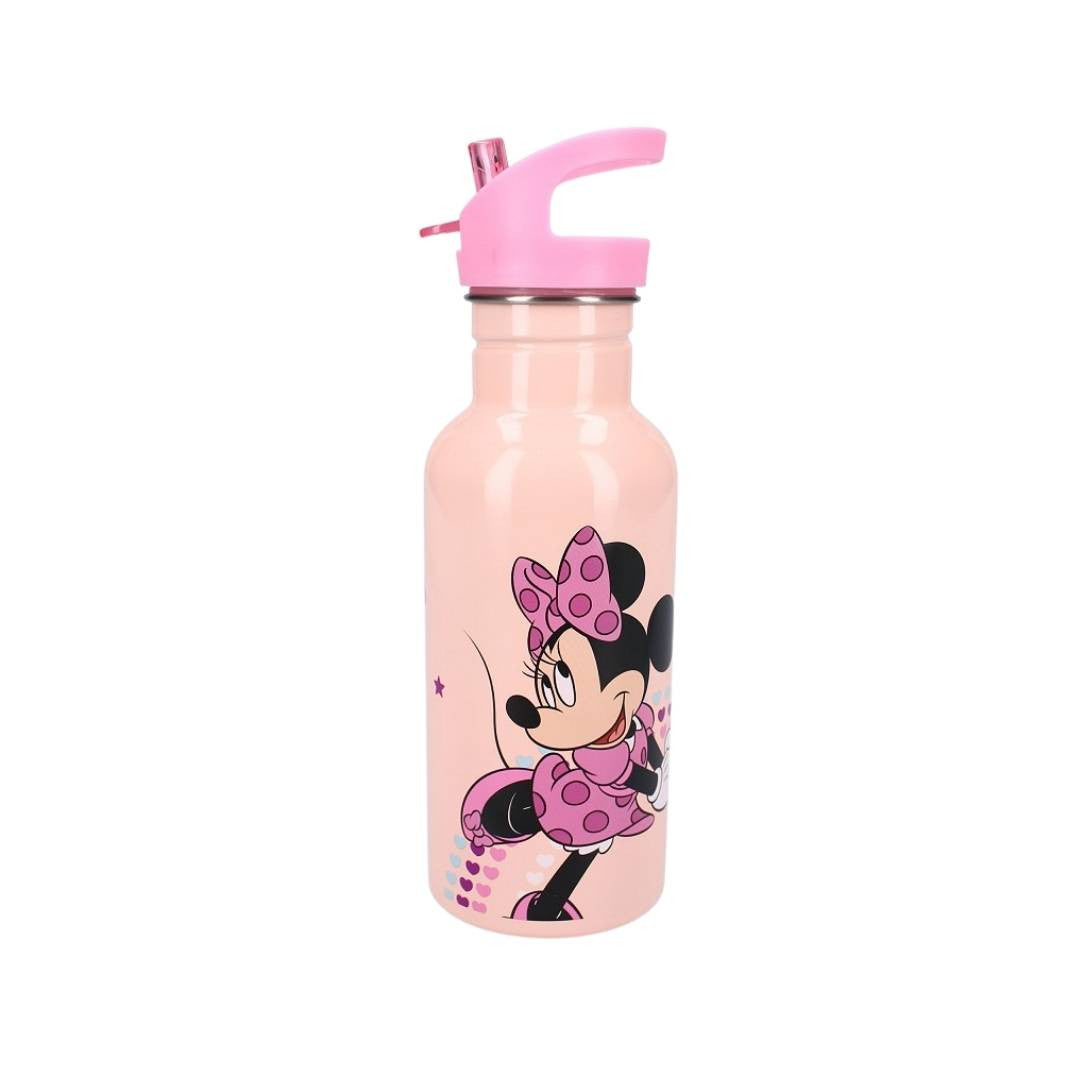 Gourde Minnie - Acier Inoxydable - 22 cm - 500 ml - Rose/Pêche