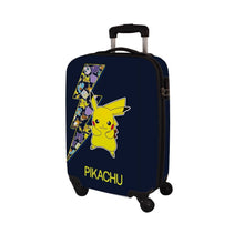 Mybagstory - Valise Cabine Pokémon - 50 cm - Noire Jaune