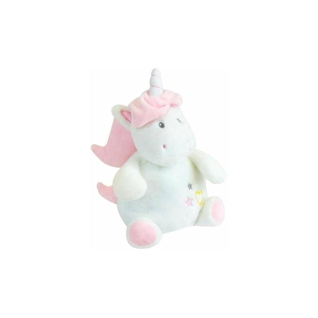 Jemini - Licorne Peluche bouillotte - 19 cm