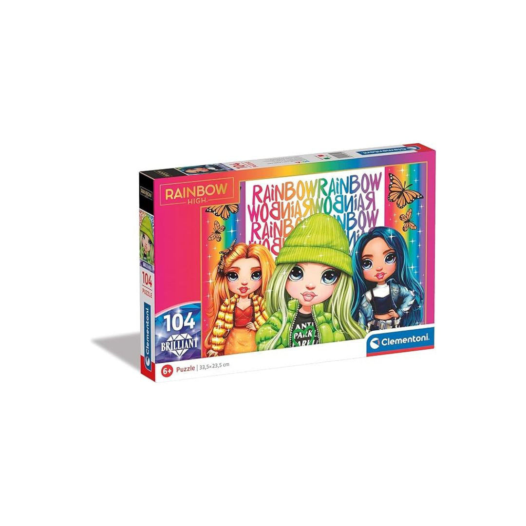 Clementoni - Puzzle Rainbow High - 104 Pièces