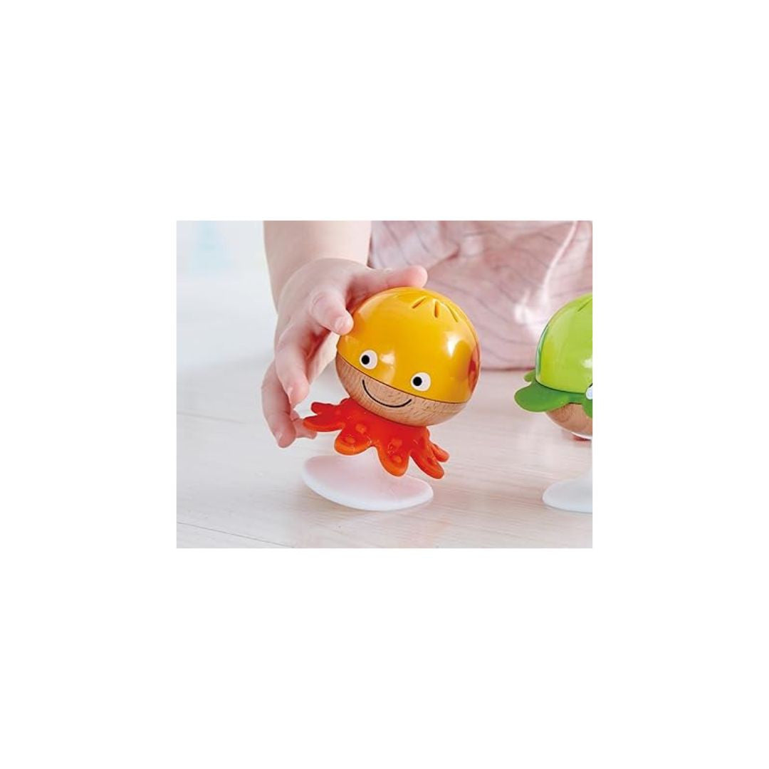 Hape - Jouet en Bois Hochets - Bébé Animaux Marins