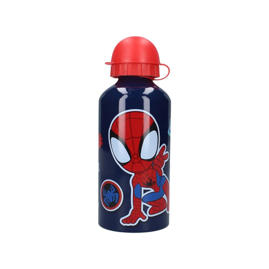 Gourde Spidey - Aluminium - 19 cm - 500 ml - Bleu/Rouge