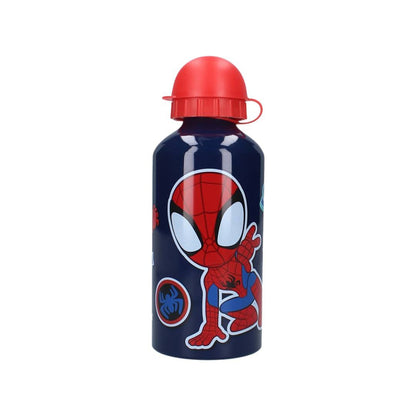 Gourde Spidey - Aluminium - 19 cm - 500 ml - Bleu/Rouge