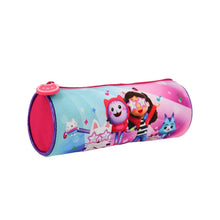 Mybagstory - Trousse Gabby’s Dollhouse et ses amis chats - 22 cm - Rose Bleu Clair