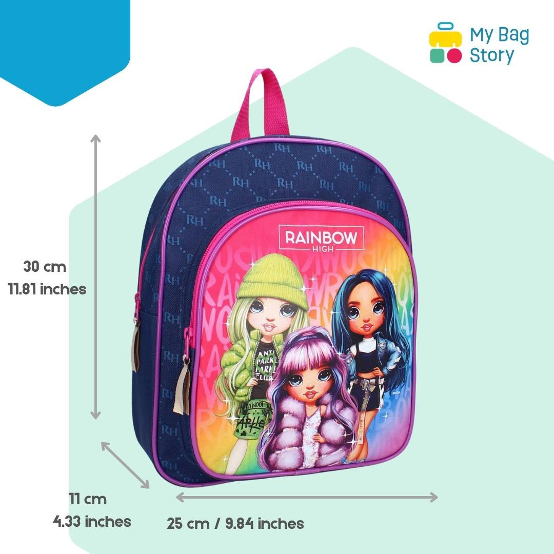 Mybagstory - Sac à dos Rainbow High - 30 cm - Multicolore